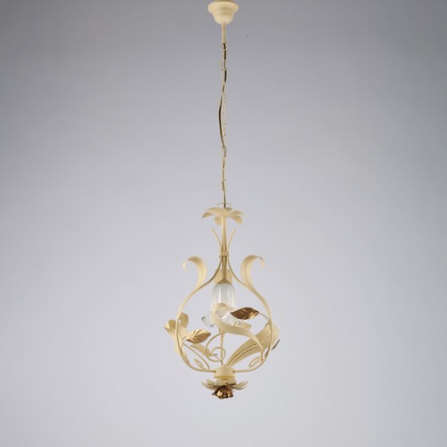 Lampadario arte povera cesto - lampadario,