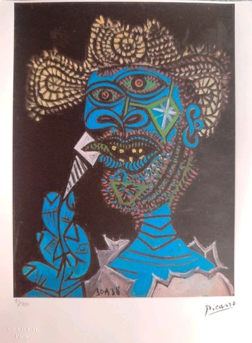 Pablo picasso litografia - litografia, su