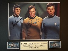Foto firmata William Shatner &