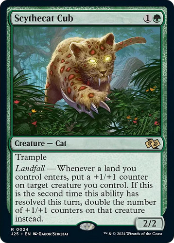 Mtg scythecat cub fondazioni - mtg,
