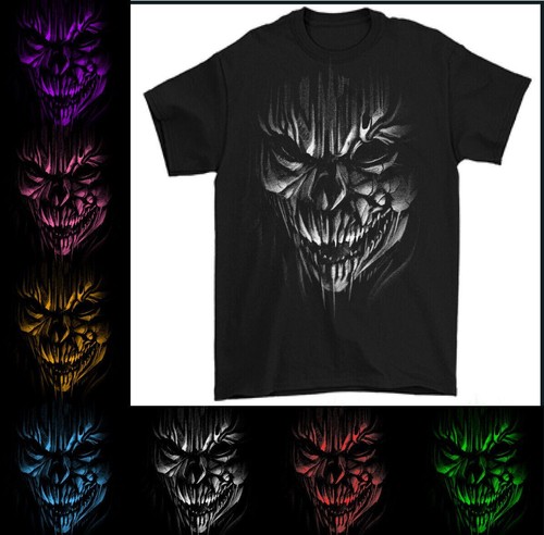 Demone teschio shirt diavolo - teschio, t-shirt