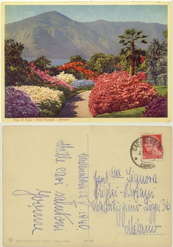 Lago como villa carlotta - di,