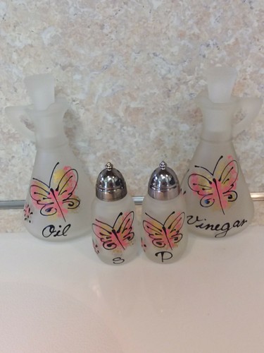 Set pezzi vintage olio - 4, vintage,