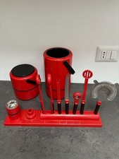 Set Cocktail Scaroni Vino Champagne Vintage Bartender Made in Italy