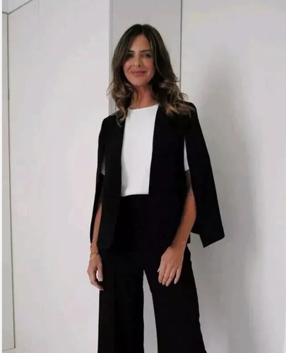 Giacca blazer zara - nera, con