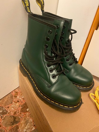 Martens colore verde - , scuro