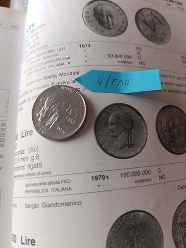 Moneta 100 lire del 1979 - lire,