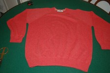 Buonanno Napoli, Pullover uomo, Rosa, 90% Lana 10% Cashmere, Tg 48, usato