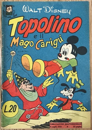 Topolino mago carigu - e,