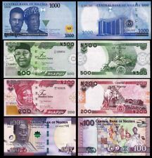 Nigeria Set 4 Pezzi, 100 200