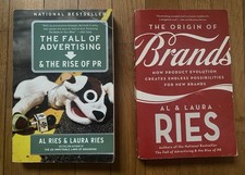 Coppia libri marketing Al Ries - edizioni originali in inglese