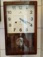 OROLOGIO A PENDOLO SUPER EIGHT 30 DAYS CASSA IN LEGNO-FUNZIONANTE