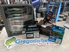 SHIMANO SEPHIA BB C3000s + 10 EGI SHIMANO + TRECCIA + FLUOROCARBON + PORTA EGI