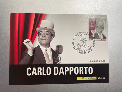 2011 cartolina filatelica - cartolina,