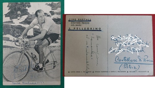 Cartolina gino bartali - gino,