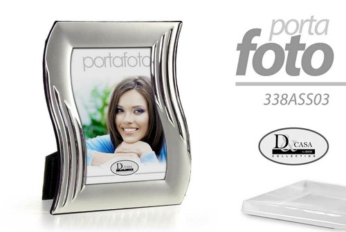 Porta foto cornice silver - porta,