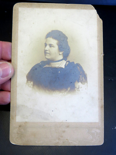 1903 antica foto cartonata - -,