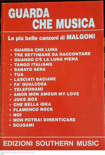 Raccolta spartiti guarda che - raccolta,