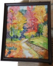 Cornice Dipinto Acrilico