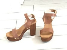 Scarpe con tacco Cinti misura 38, colore marrone, usate (messe solo una volta)