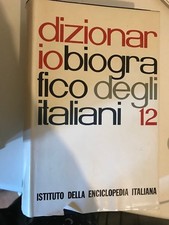 DIZIONARIO BIOGRAFICO DEGLI