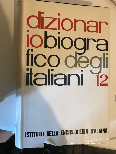 Dizionario biografico degli - dizionario,