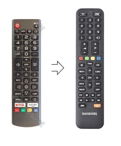 Telecomando ricambio per - ricambio,