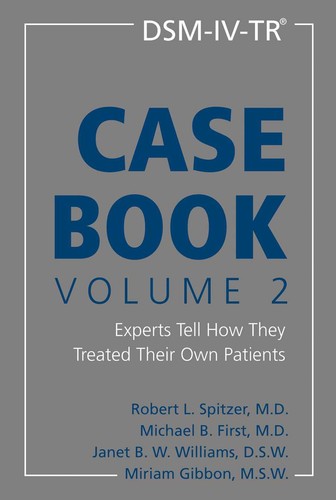 Dsm casebook volume - dsm-iv-tr, 2