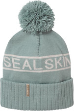 SEALSKINZ Waterproof Cold Weather Icon Bobble Hat, S-M