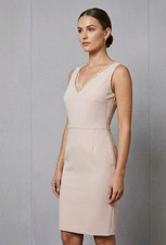 Max mara studio beige neck - mara, v-neck