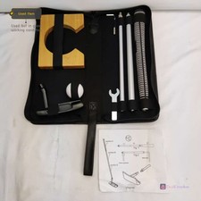 GOLF FUN SET PUTTER GOLF PORTATILE CON BASTONE IN ALLUMINIO PER UFFICIO CASA