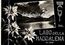 cartolina d'epoca cuneo argentera colle della maddalena