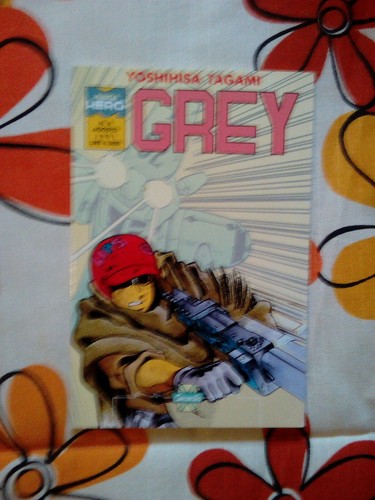 Manga hero grey - manga,
