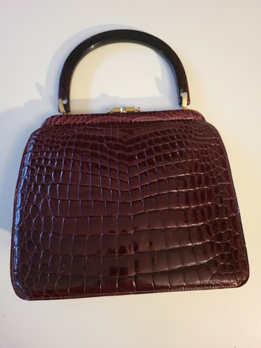 Borsa pelle coccodrillo - borsa,