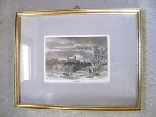 quadro cornice stampa antica