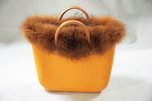 Borsa bag arancione con - bag,