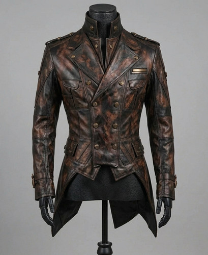 Steampunk giacca cappotto - giacca,