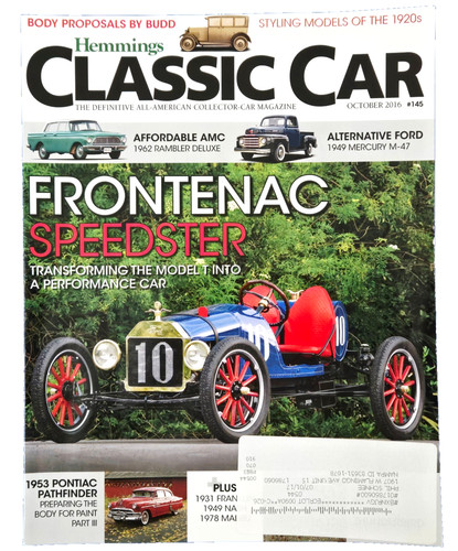 Hemmings classic car magazine - classic,