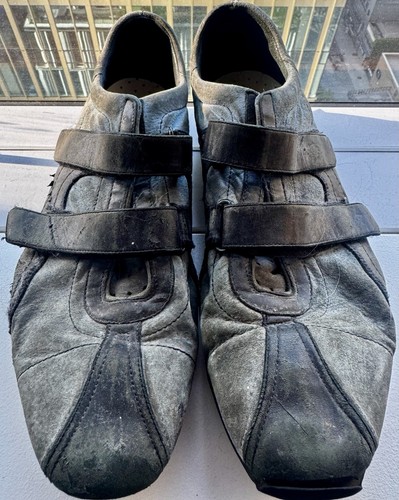 Gucci uomo blu scamosciato - gucci,