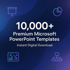 10.000+ modelli di PowerPoint Microsoft Premium - download digitale istantaneo