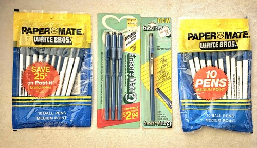Lotto penne blu vintage anni