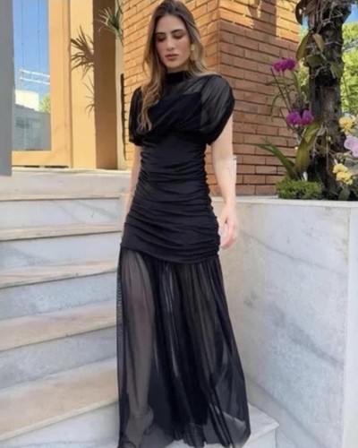 Zara abito midi - zara, donna