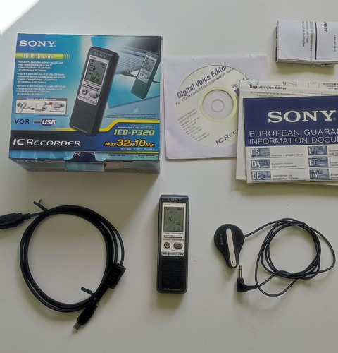 Registratore sony icd - sony,