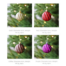 Set Palline di Natale Diametro
