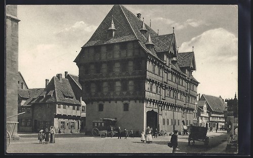 Cartolina brunswick alte wage - brunswick,,