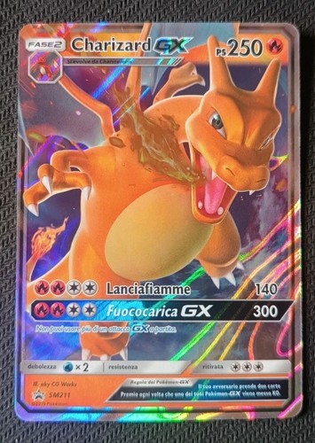 Charizard black star - gx,
