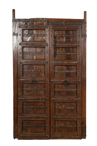 Portone antico porta legno - antico,