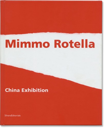 Mimmo rotella china exhibition - china,