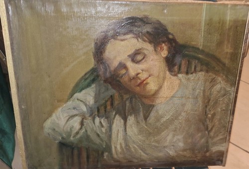 Dipinto olio tela - ad,
