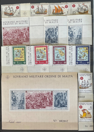 Smom 1968 annata - completa, mnh